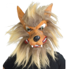 Mascara de Lobo con Pelo - Mascaras y Antifaces