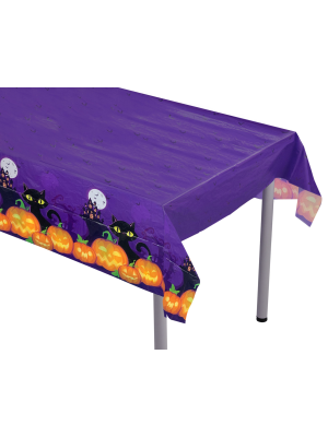 Mantel Morado de Halloween