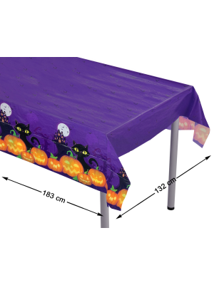 Mantel Morado de Halloween