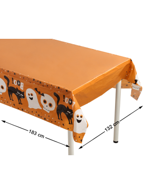 Mantel Naranja de Halloween