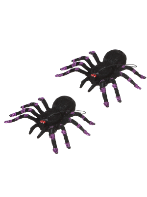 Arañas Detalle Morado 2 Uni