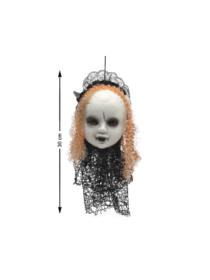 Cabeza Cortada con Mantilla
