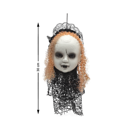 Cabeza Cortada con Mantilla
