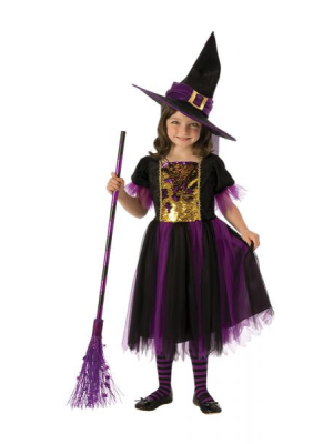 Disfraz de Bruja Magica Infantil