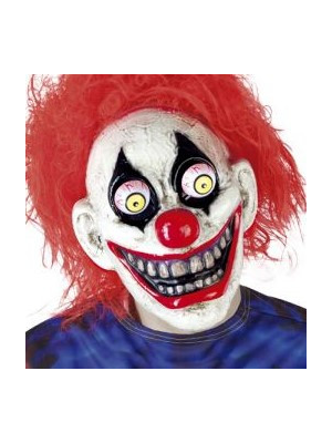 Mascara The Clown con Ojos Moviles