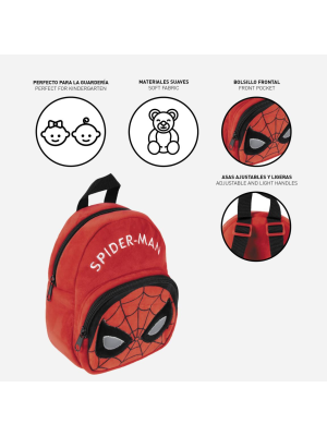 Mochila Spiderman Peluche Guarderia