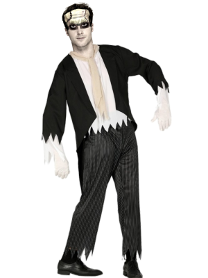 Disfraz de Mayordomo Familia Addams para hombre