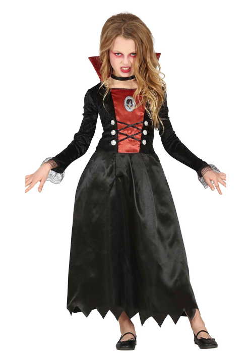 Disfraz de Vampiresa Camafeo Infantil