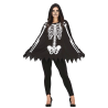 Disfraz de Esqueleto en Poncho para Mujer - Disfraces Halloween Calaveras