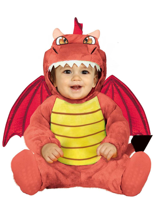 Disfraz de Dragon Naranja para Bebe