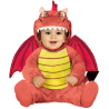 Disfraz de Dragon Naranja para Bebe
