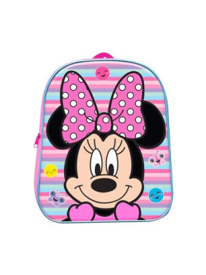 Mochila Minnie 3D Infantil 31cm.