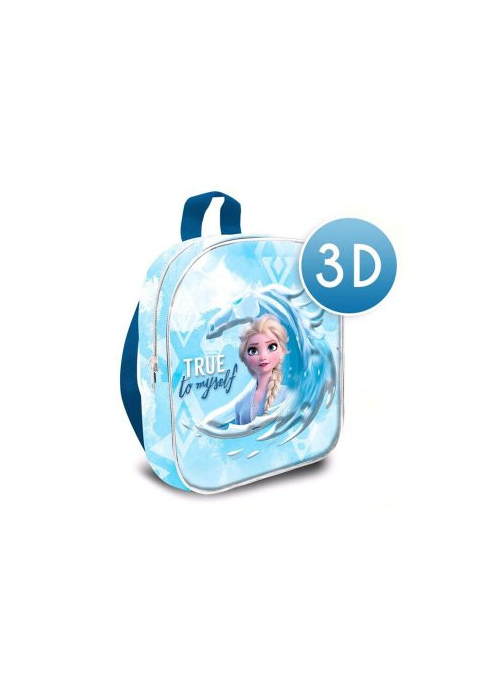 Mochila Frozen 3D 30cm. Infantil