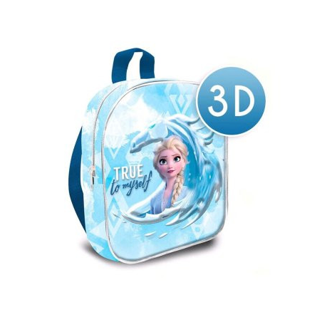 Mochila Frozen 3D 30cm. Infantil