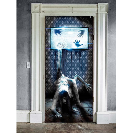 Decoracion Puerta Fantasma TV