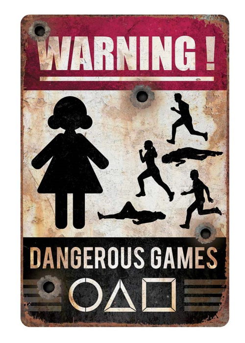 Cartel Juegos Peligrosos