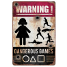 Cartel Juegos Peligrosos