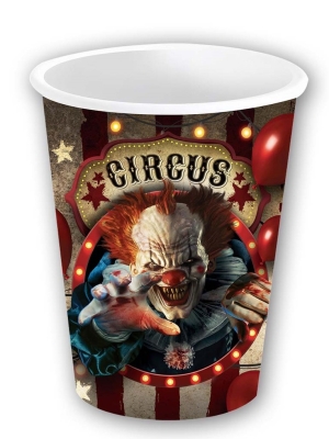 Vaso Payaso Asesino 6 unid