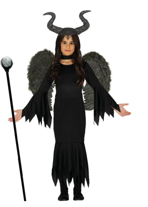 Disfraz de Maléfica para niña - Disfraces Halloween
