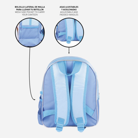 Mochila Frozen II Elsa y Ana 3D Infantil.