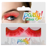 Pestañas Jumbo rojas - Maquillaje y Caracterizacion