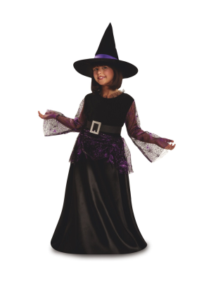 Disfraz de Bruja Negra Infantil - Disfraces de Brujas y Hechiceros para Niñas
