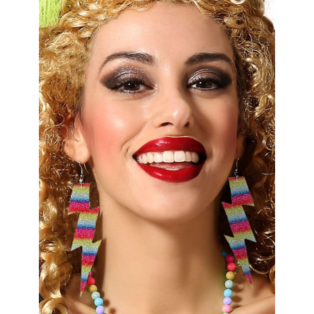 Pendientes Rayo Multicolor