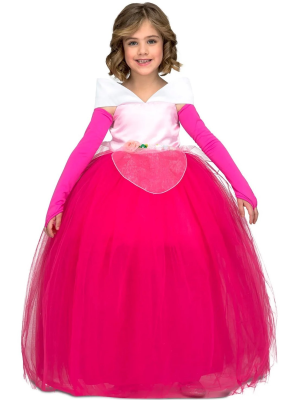 Disfraz de Princesa Rosa Tul