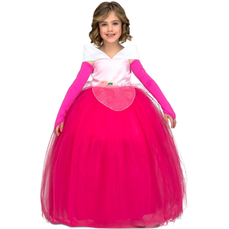 Disfraz de Princesa Rosa Tul