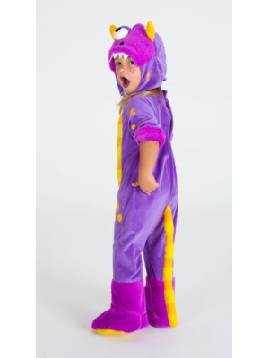 Disfraz de Monstruito Morado Bebe