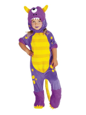 Disfraz de Monstruito Morado Bebe