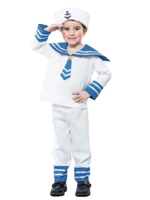 Disfraz de Marinero Bebe - Disfraces de Marineros para Bebes
