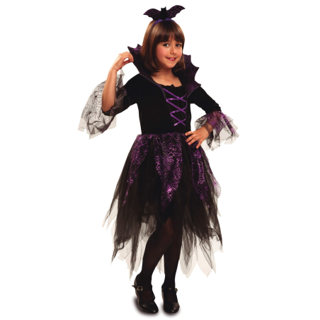 Disfraz de Vampiresa Murcielago para Niña - Disfraces Halloween Vampiros
