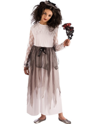 Disfraz de Novia Fantasma Niña - Disfraces de Zombies para Niñas