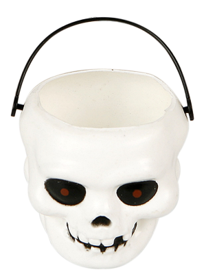 Cubo Mini Calavera 6 unid - Calaveras y Esqueletos