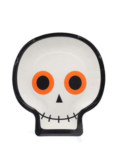 Platos con forma de Calavera 6 Unidades