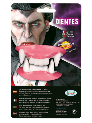 Dientes de Vampiro - Dentaduras para Halloween