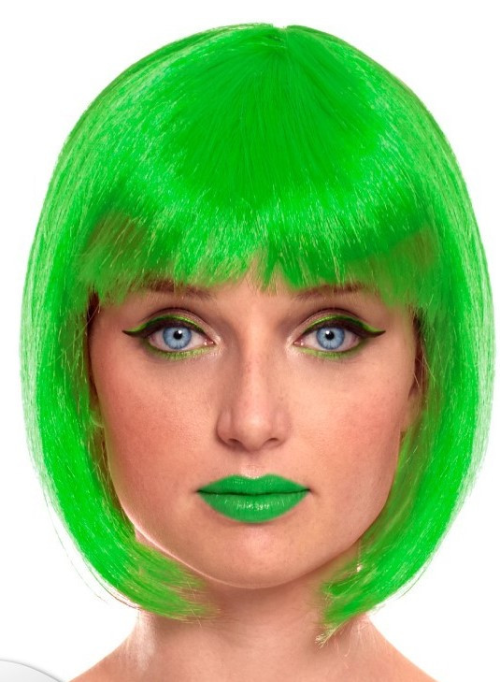 Peluca Charleston Verde