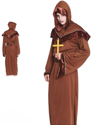 Disfraz de Monje Marron para adulto