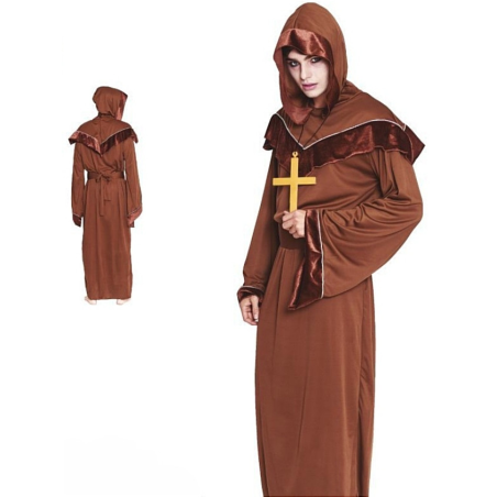 Disfraz de Monje Marron