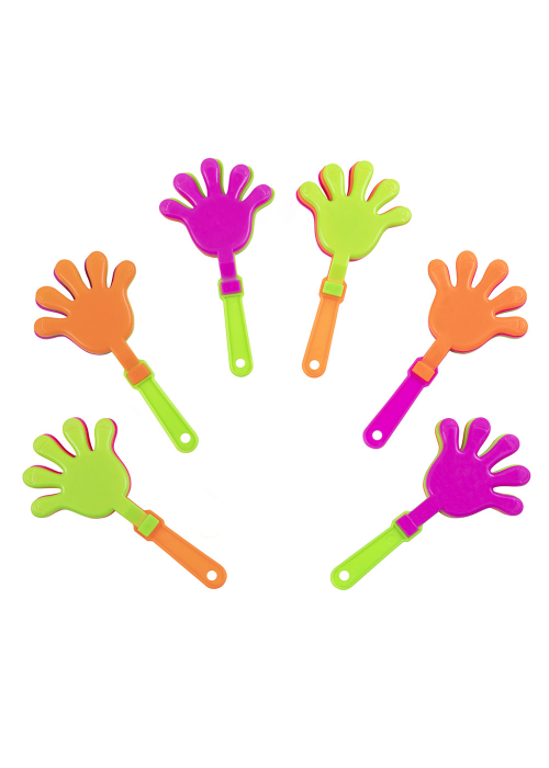 Bolsa con 6 Manos Clapper para Piñatas