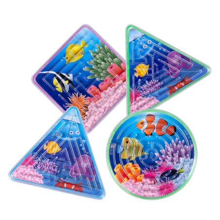 juego Laberinto Peces Piñata 4 Unidades