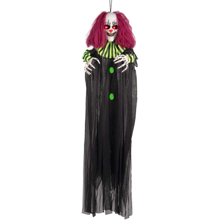 Muñeco Colgante Payaso con luz y sonido
