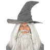 Sombrero Bruja Mago Gris