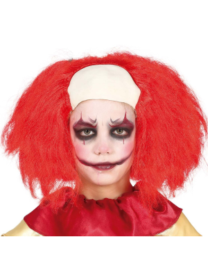 Peluca de Payaso con Calva Infantil