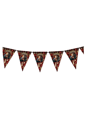 Banderines Triangulares Payaso Asesino