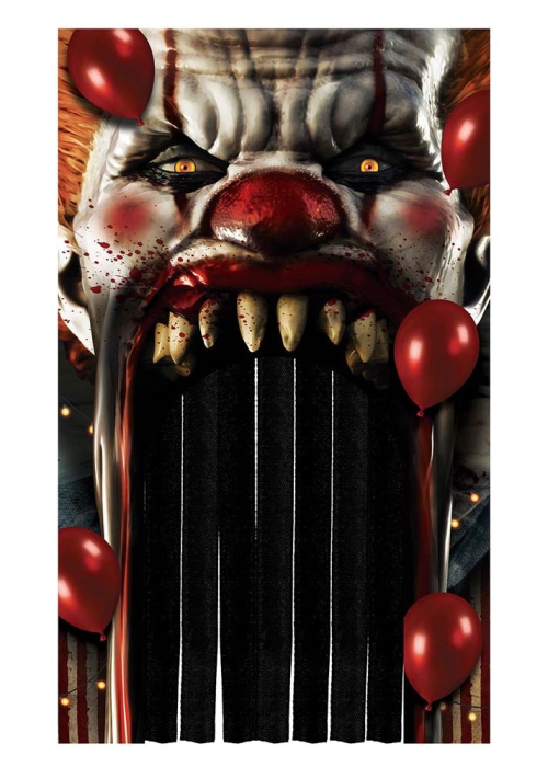 Cortina Payaso Terror