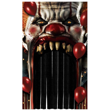 Cortina Payaso Terror