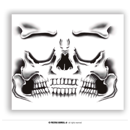 Tatuaje Cara Esqueleto