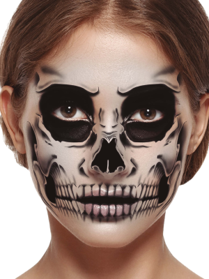 Tatuaje Cara Esqueleto